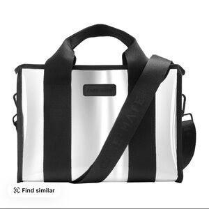 case-mate silver chrome jelly medium tote crossbody